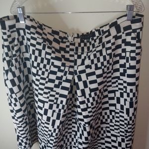 Checkered skirt
